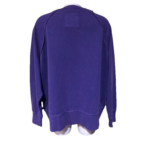 NEW Washington Huskies Colosseum Athletics Purple Crew Neck Sweatshirt Women's M - Picture 8 of 12